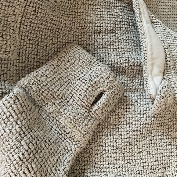 Sweaty Betty Restful Boucle Zip Jacket Grey - Large EUC - Picture 4 of 5